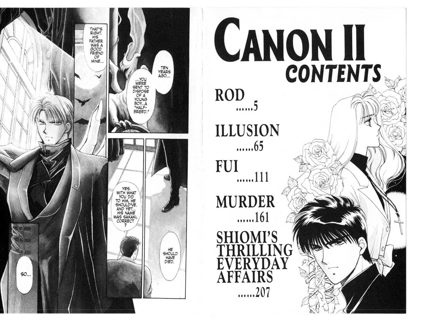 Canon - Vol.2 Chapter 5 : 5 Rod  6 Illusion  7 Fui  8 Murder  [Extra] Shiomi's Thrillin...