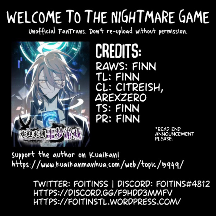 Welcome To The Nightmare Game - Chapter 36