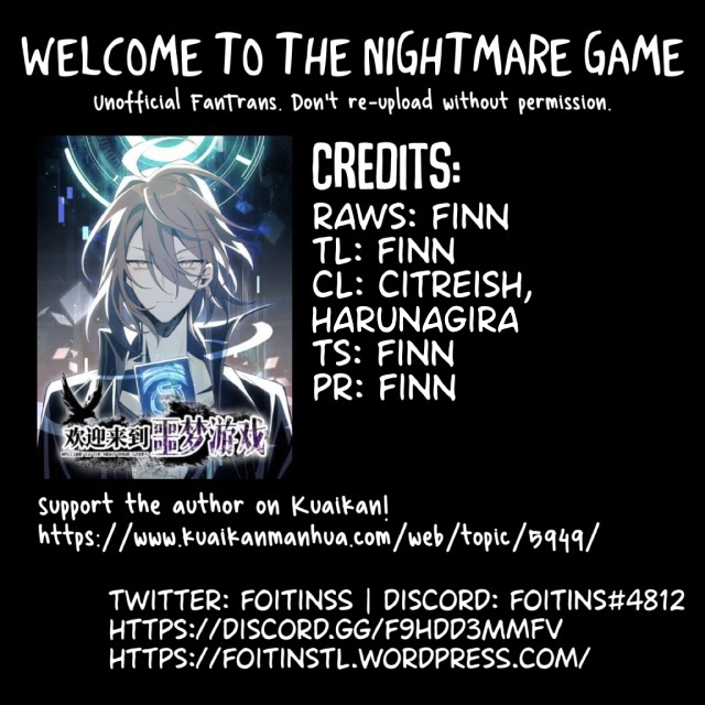 Welcome To The Nightmare Game - Chapter 37