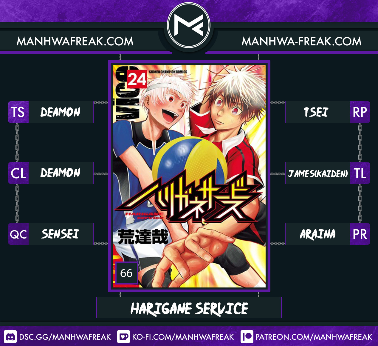 Harigane Service - Chapter 66