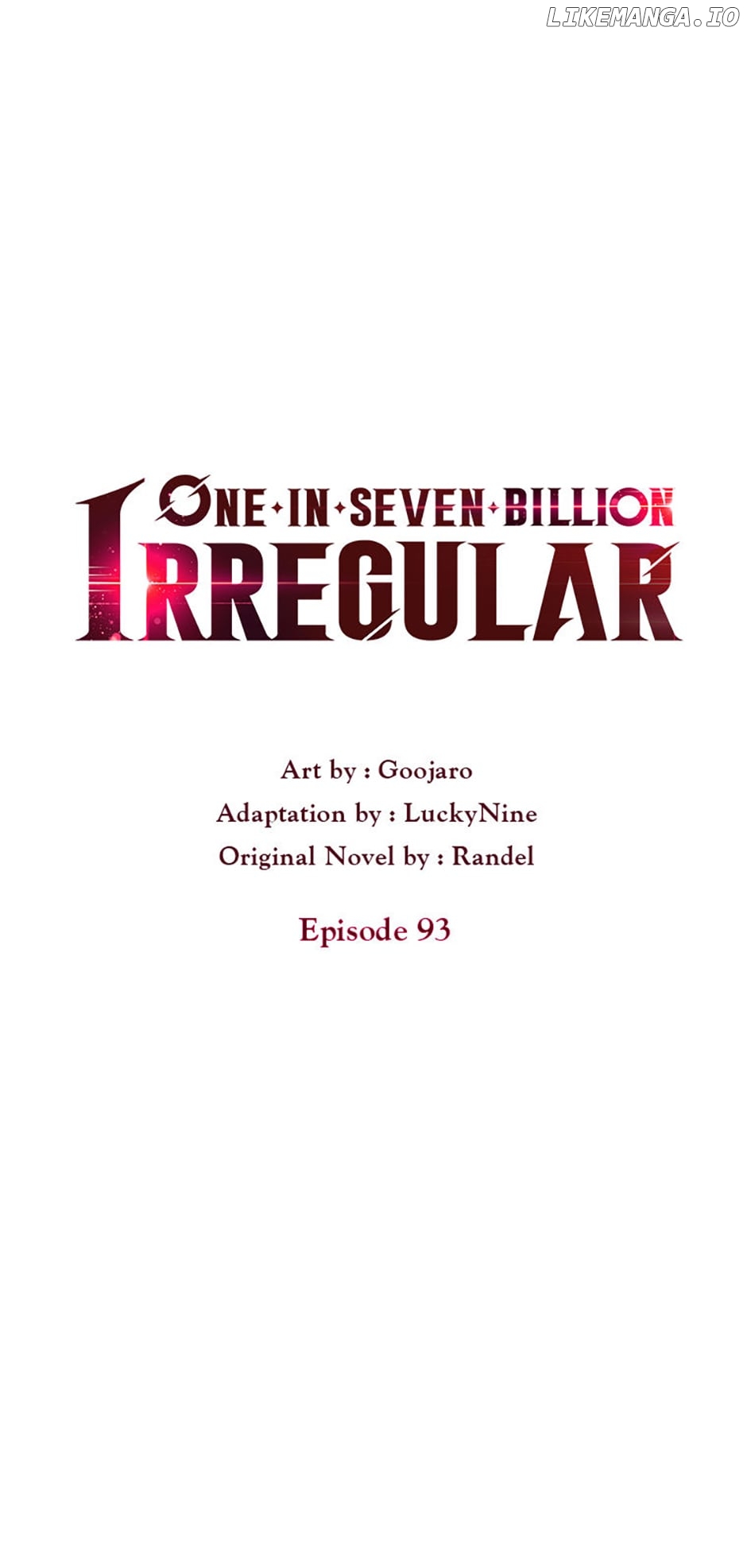 One-Of-A-Kind Irregular - Chapter 93