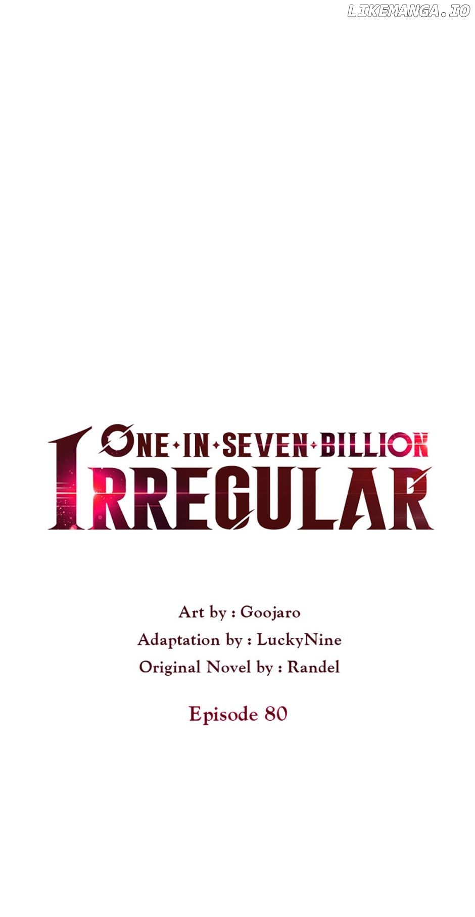 One-Of-A-Kind Irregular - Chapter 80