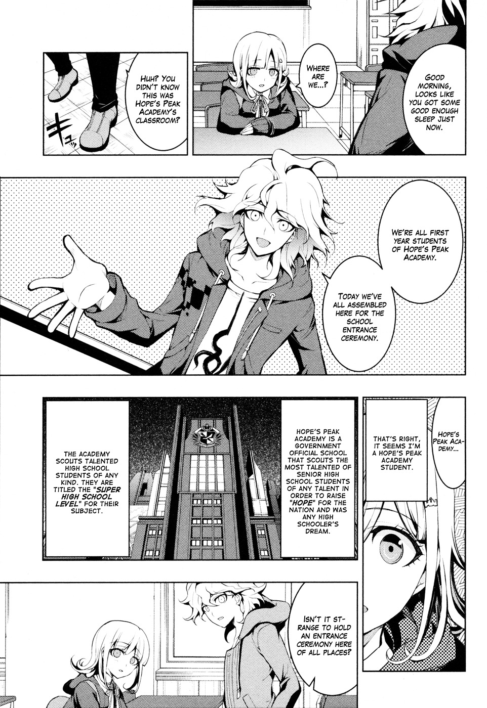 Super Danganronpa 2 - Chiaki Nanami's Goodbye Despair Quest - Vol.1 Chapter 1