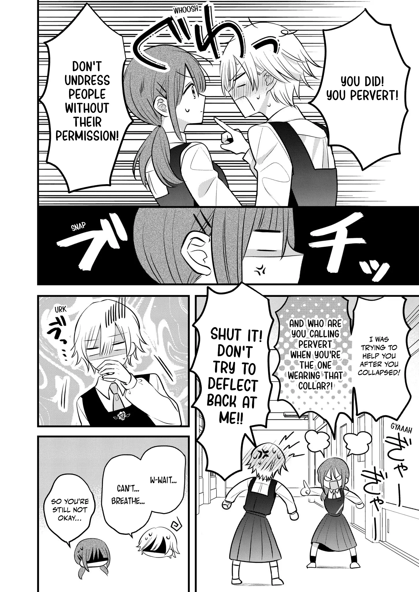 Jyoshikou No Ouji-Sama Ga Watashi Shika Ganchyuu Ni Nai Rashii Yuri Anthology Comic - Vol.1 Chapter 2: How The M Prince Shows Affection