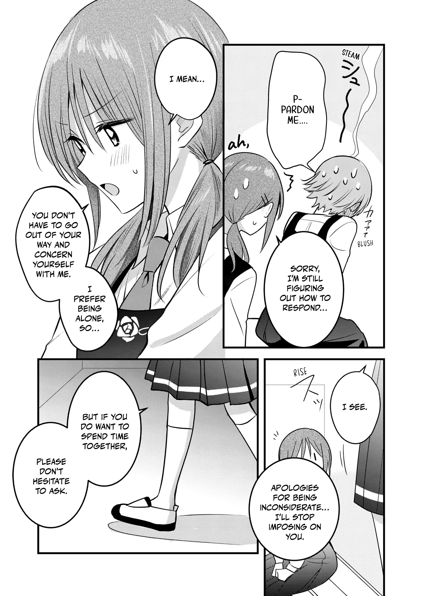 Jyoshikou No Ouji-Sama Ga Watashi Shika Ganchyuu Ni Nai Rashii Yuri Anthology Comic - Vol.1 Chapter 2: How The M Prince Shows Affection