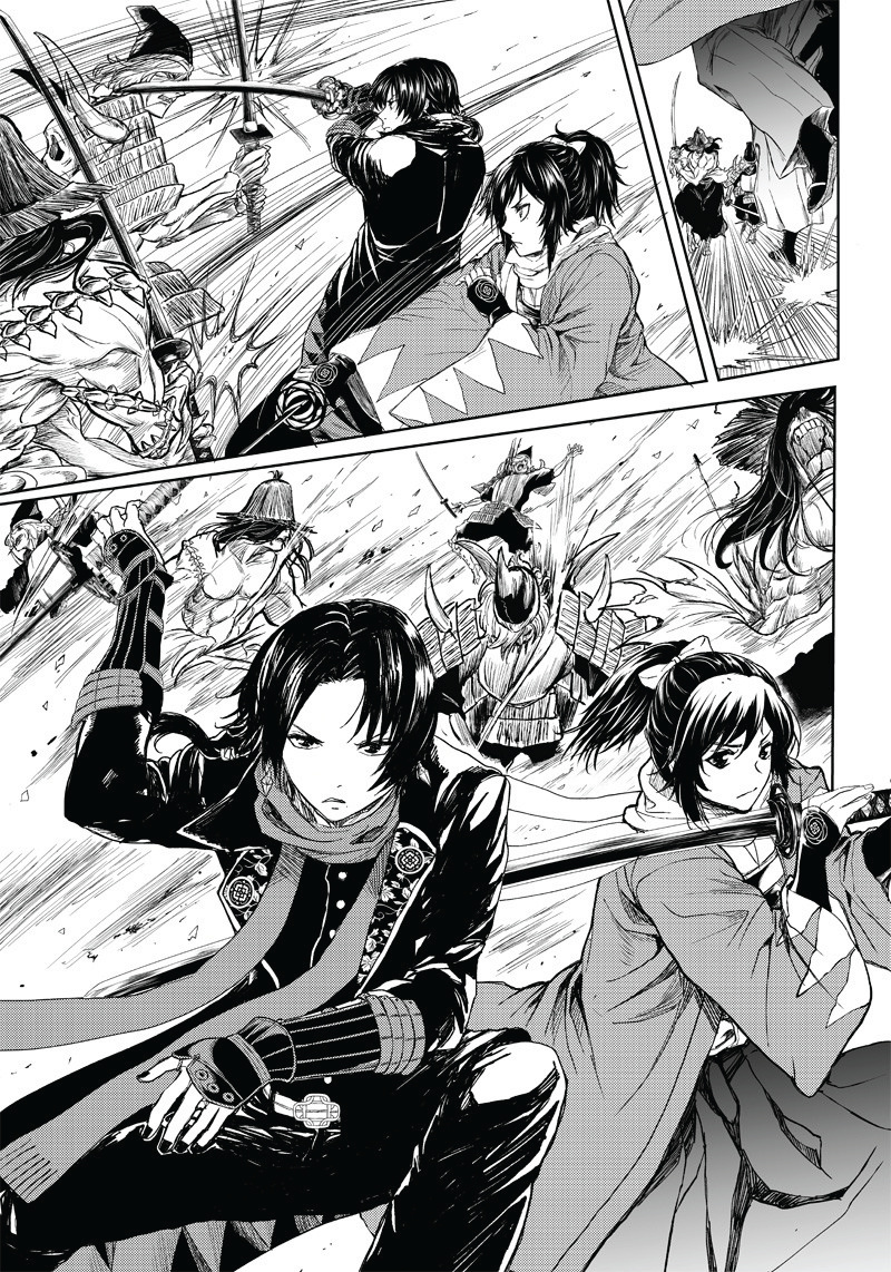 Manga Musical "Touken Ranbu" Bakumatsu Tenrouden - Vol.1 Chapter 2: Shinsengumi