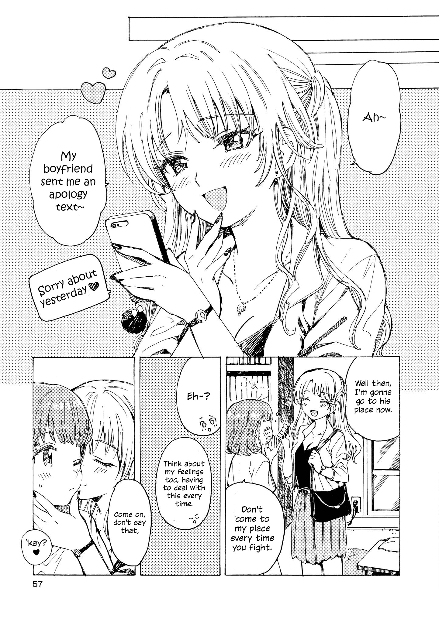 Love And Hate And Love (Unrequited Love Yuri Anthology) - Chapter 3: Ichigo Ichie- I'm A Heroine In Love