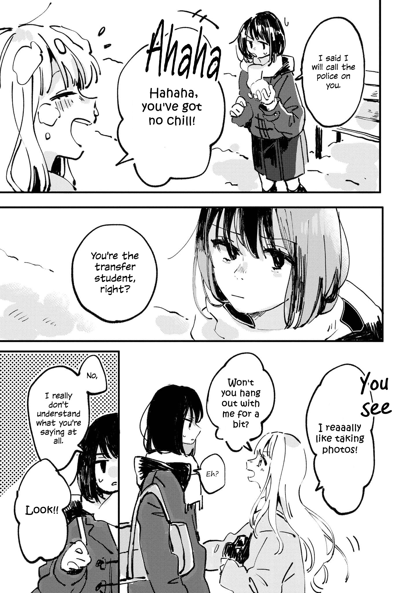 Love And Hate And Love (Unrequited Love Yuri Anthology) - Chapter 6: Kashiwagi Tsukiko - Snowdrops