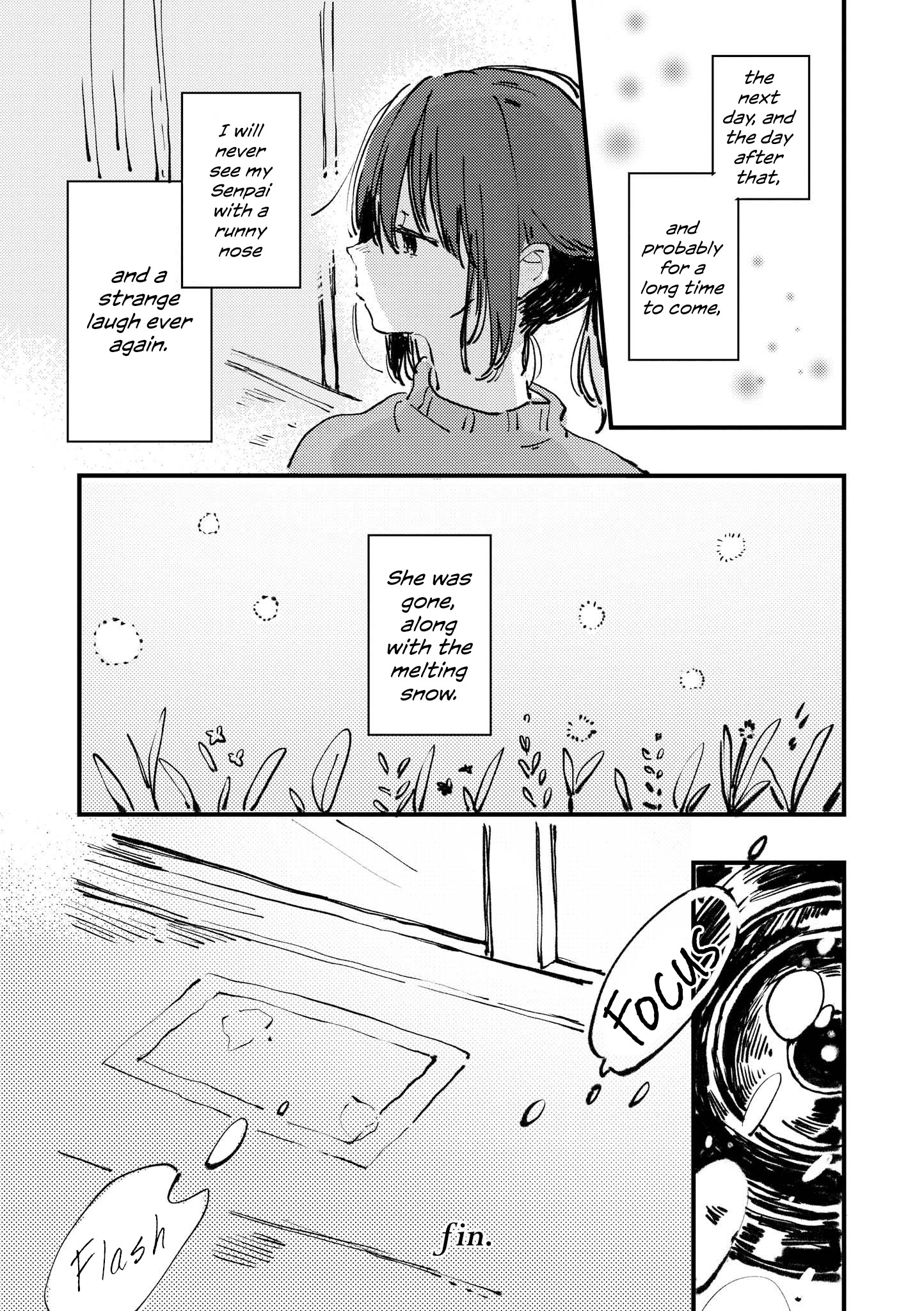 Love And Hate And Love (Unrequited Love Yuri Anthology) - Chapter 6: Kashiwagi Tsukiko - Snowdrops