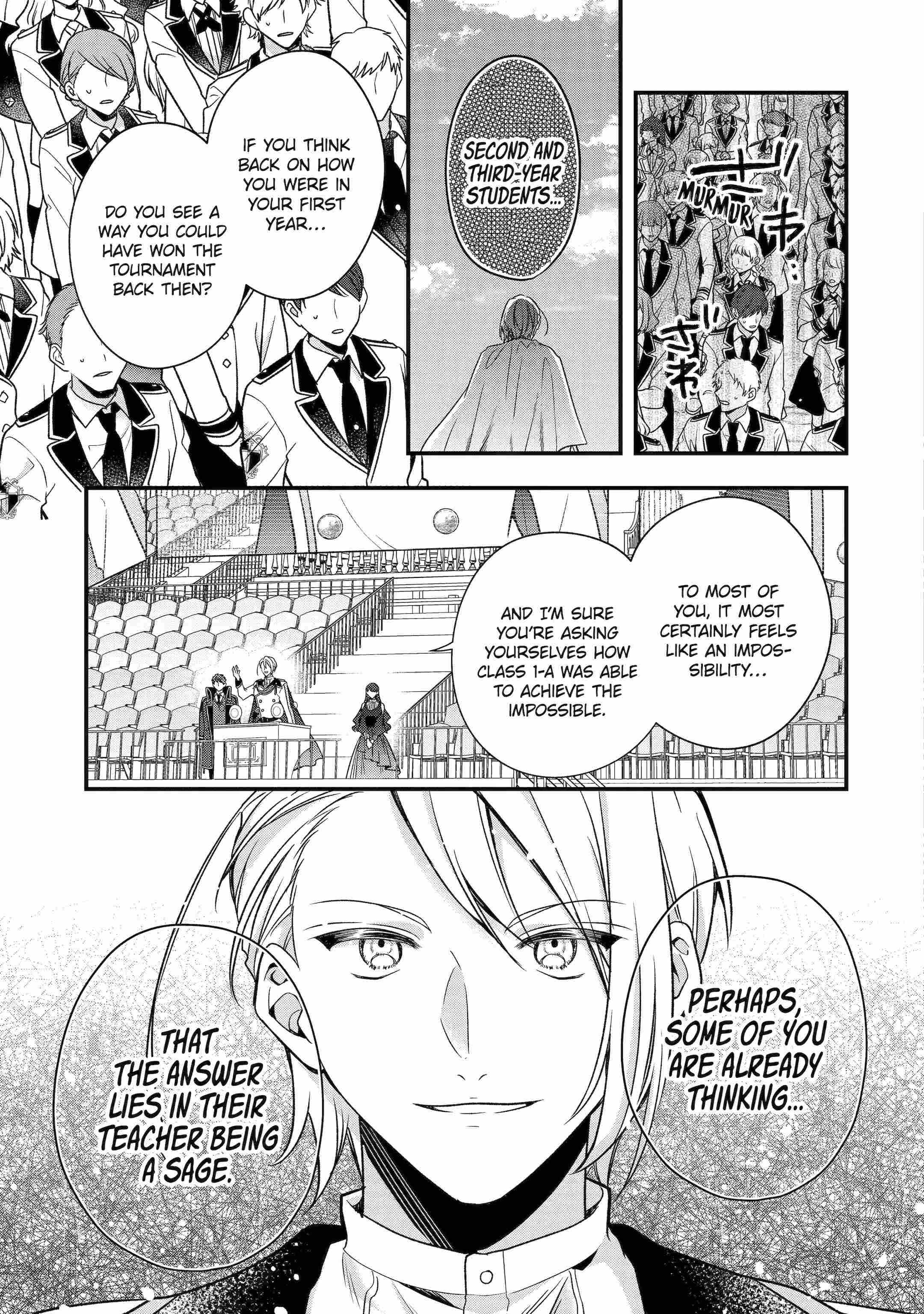 Demoted To A Teacher, The Strongest Sage Raises An Unbeatable Class - Chapter 36