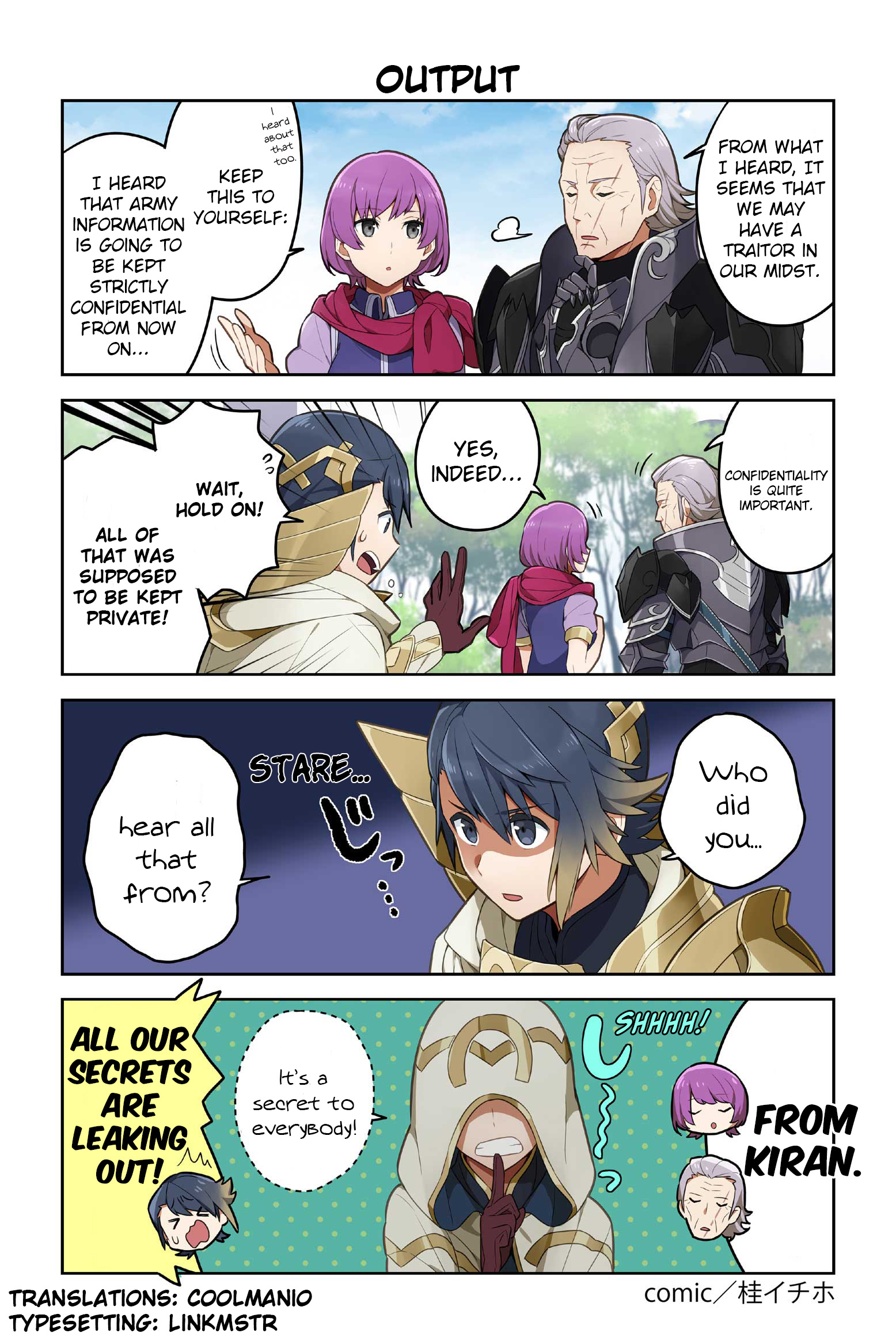 Fire Emblem Heroes Daily Lives Of The Heroes - Chapter 66: Output