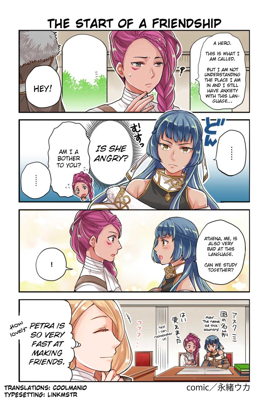 Fire Emblem Heroes Daily Lives Of The Heroes - Chapter 99: The Start Of A Friendship (Lq)