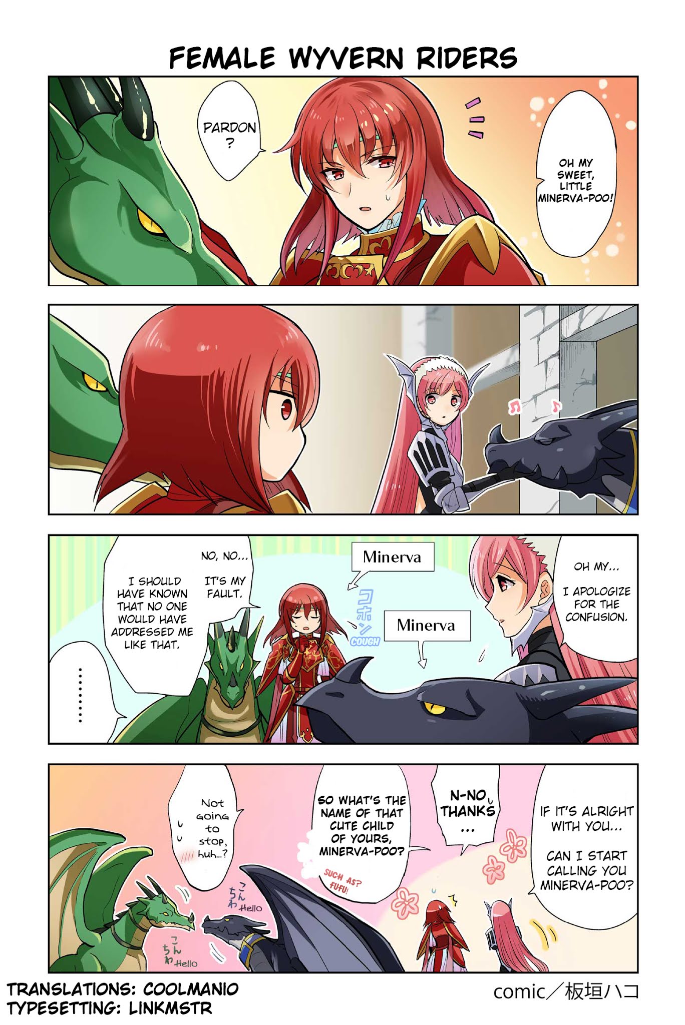 Fire Emblem Heroes Daily Lives Of The Heroes - Chapter 56: Female Wyvern Riders