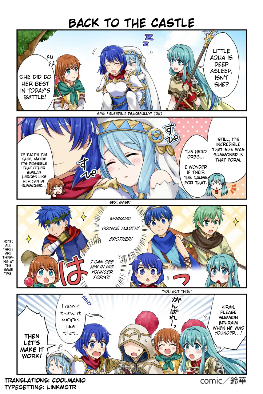 Fire Emblem Heroes Daily Lives Of The Heroes - Chapter 79: Back To The Castle