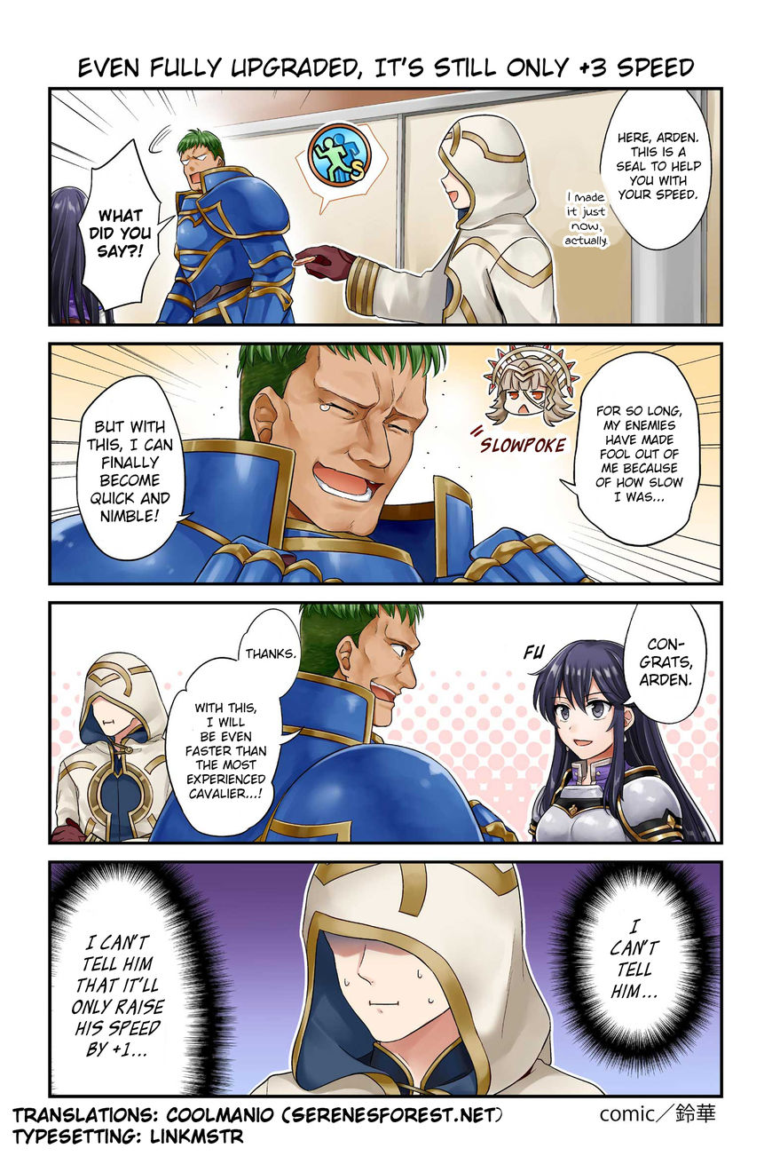 Fire Emblem Heroes Daily Lives Of The Heroes - Chapter 22 : Even Fully Upgraded, It's Still Only +3 Speed