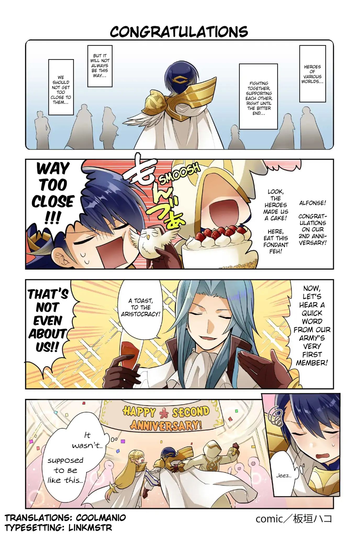 Fire Emblem Heroes Daily Lives Of The Heroes - Chapter 62: Congratulations