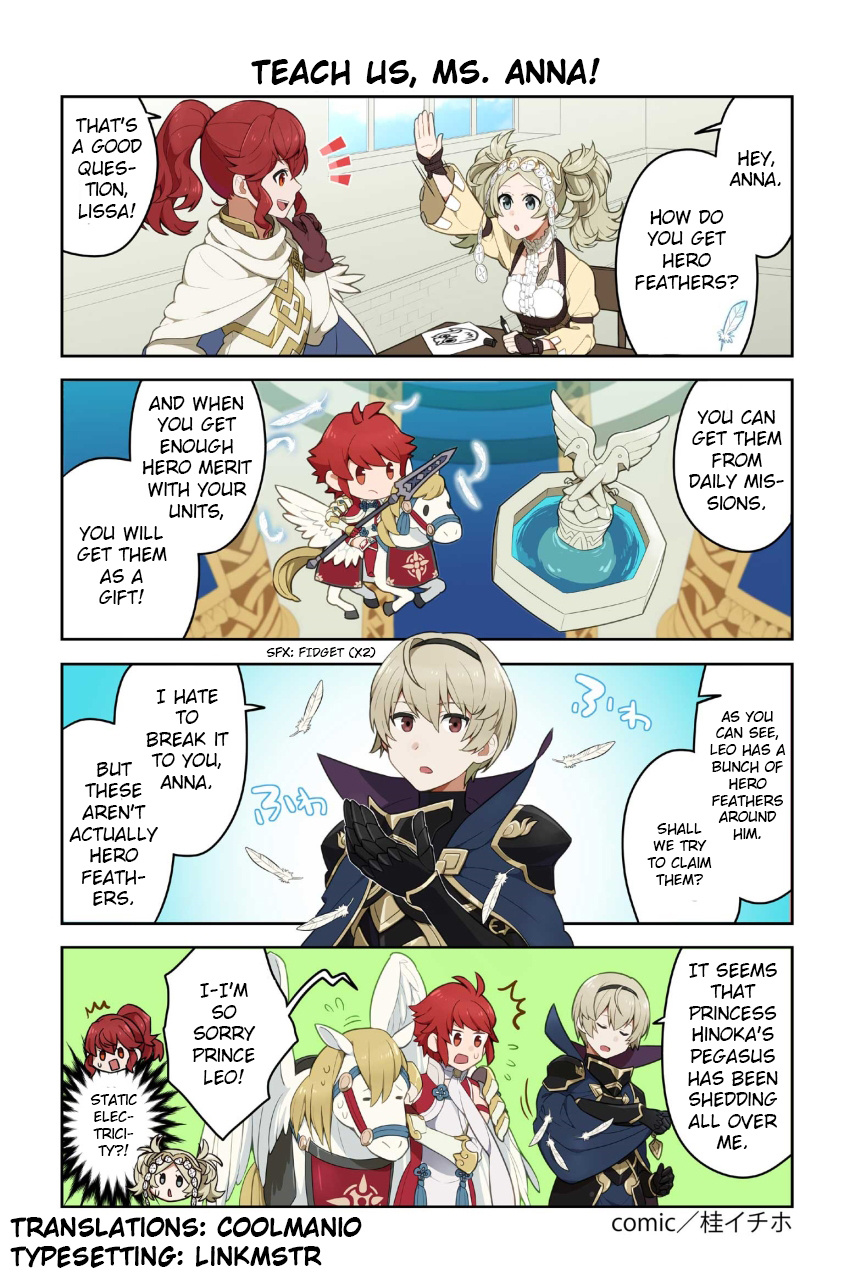 Fire Emblem Heroes Daily Lives Of The Heroes - Chapter 30: Teach Us, Ms. Anna!