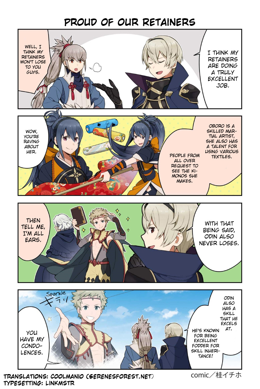 Fire Emblem Heroes Daily Lives Of The Heroes - Chapter 27: Proud Of Our Retainers