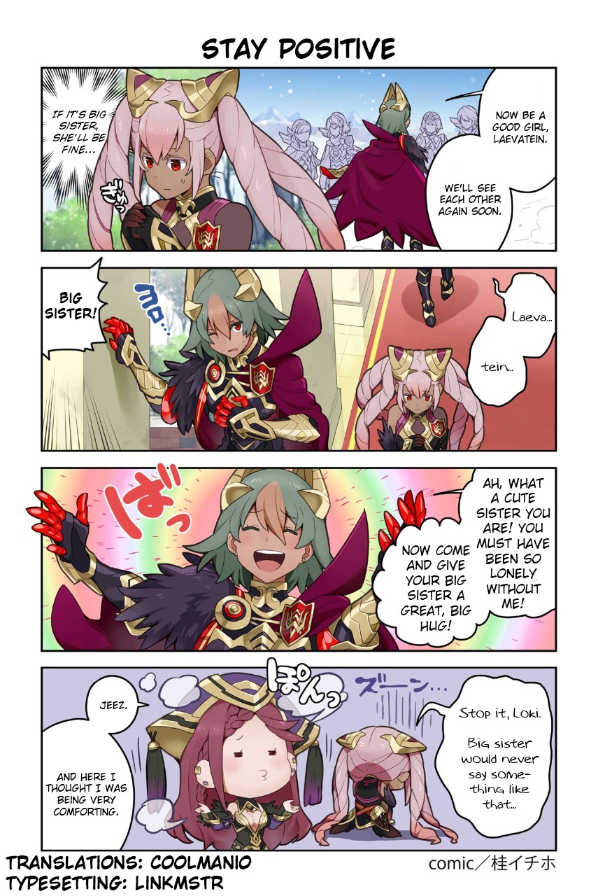 Fire Emblem Heroes Daily Lives Of The Heroes - Chapter 43: Stay Positive