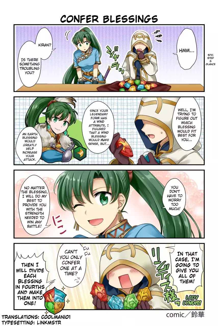 Fire Emblem Heroes Daily Lives Of The Heroes - Chapter 49: Confer Blessings