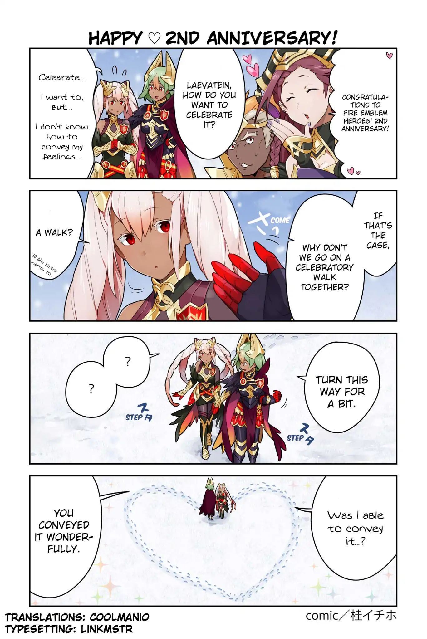 Fire Emblem Heroes Daily Lives Of The Heroes - Chapter 64: Happy ♡ 2Nd Anniversary!