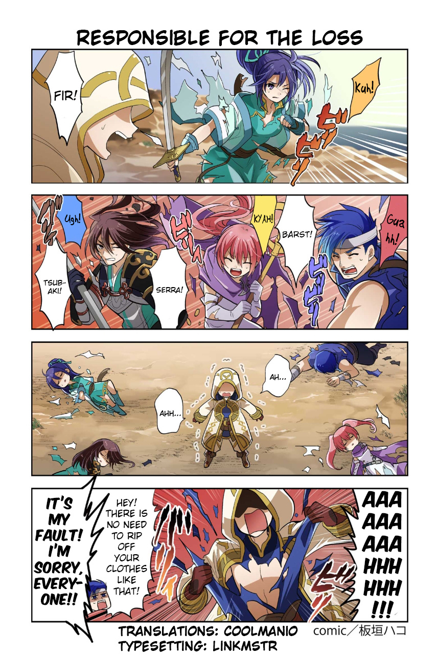 Fire Emblem Heroes Daily Lives Of The Heroes - Chapter 38: Responsible For The Loss