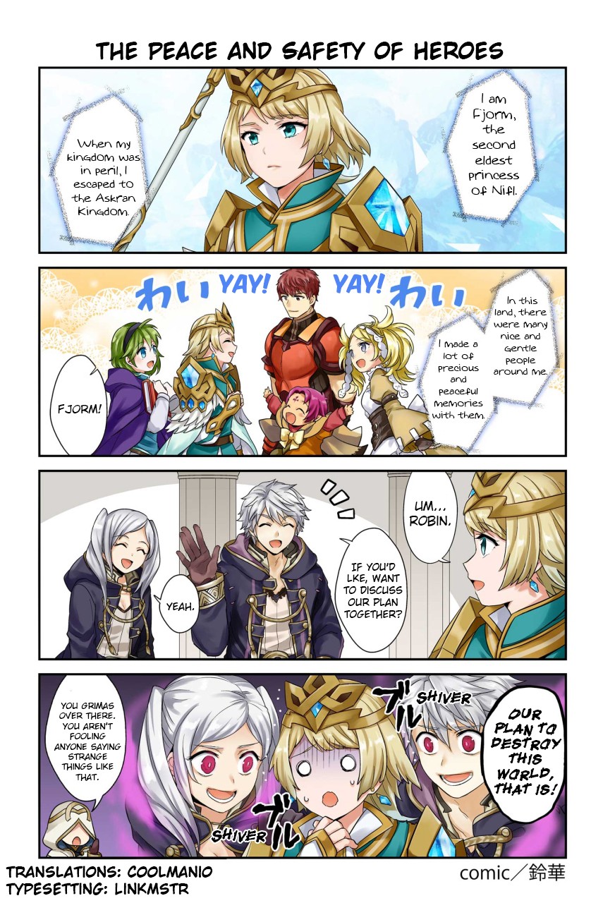 Fire Emblem Heroes Daily Lives Of The Heroes - Chapter 35: The Peace And Safety Of Heroes