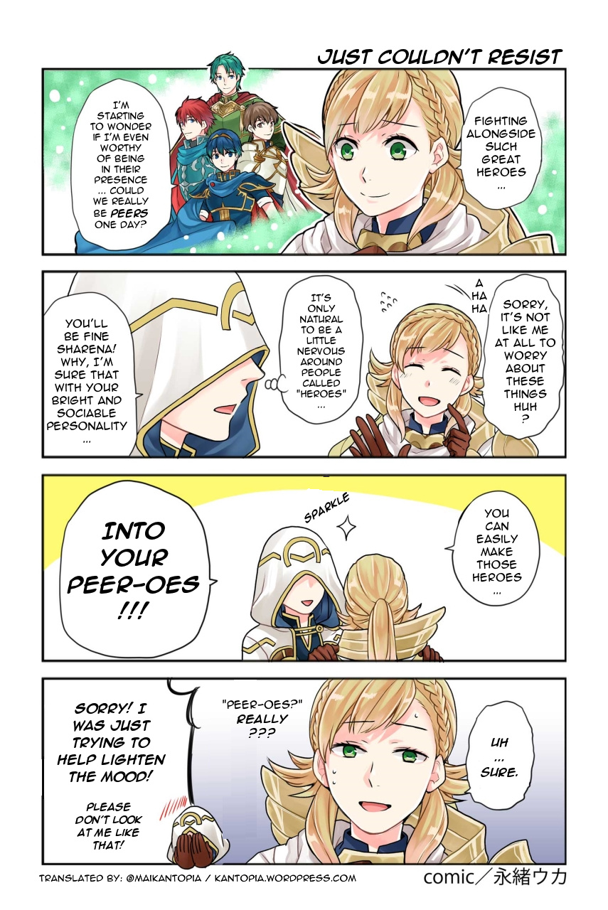 Fire Emblem Heroes Daily Lives Of The Heroes - Chapter 96: Just Couldn't Resist