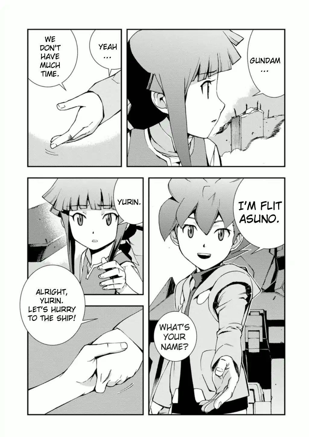 Mobile Suit Gundam Age: First Evolution - Vol.1 Chapter 3: The Power Of Age