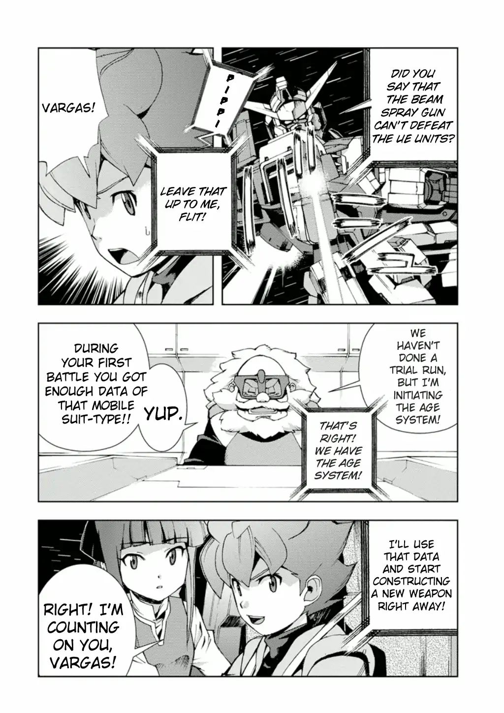 Mobile Suit Gundam Age: First Evolution - Vol.1 Chapter 3: The Power Of Age