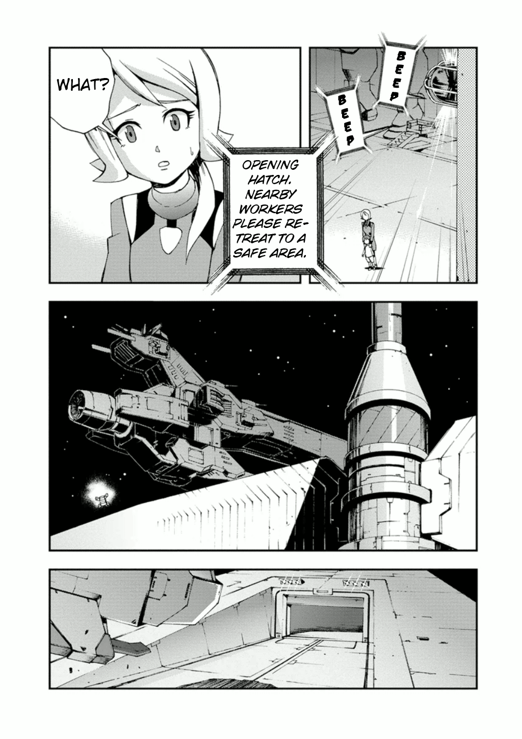 Mobile Suit Gundam Age: First Evolution - Vol.3 Chapter 8: Reunion At Madorna Workshop