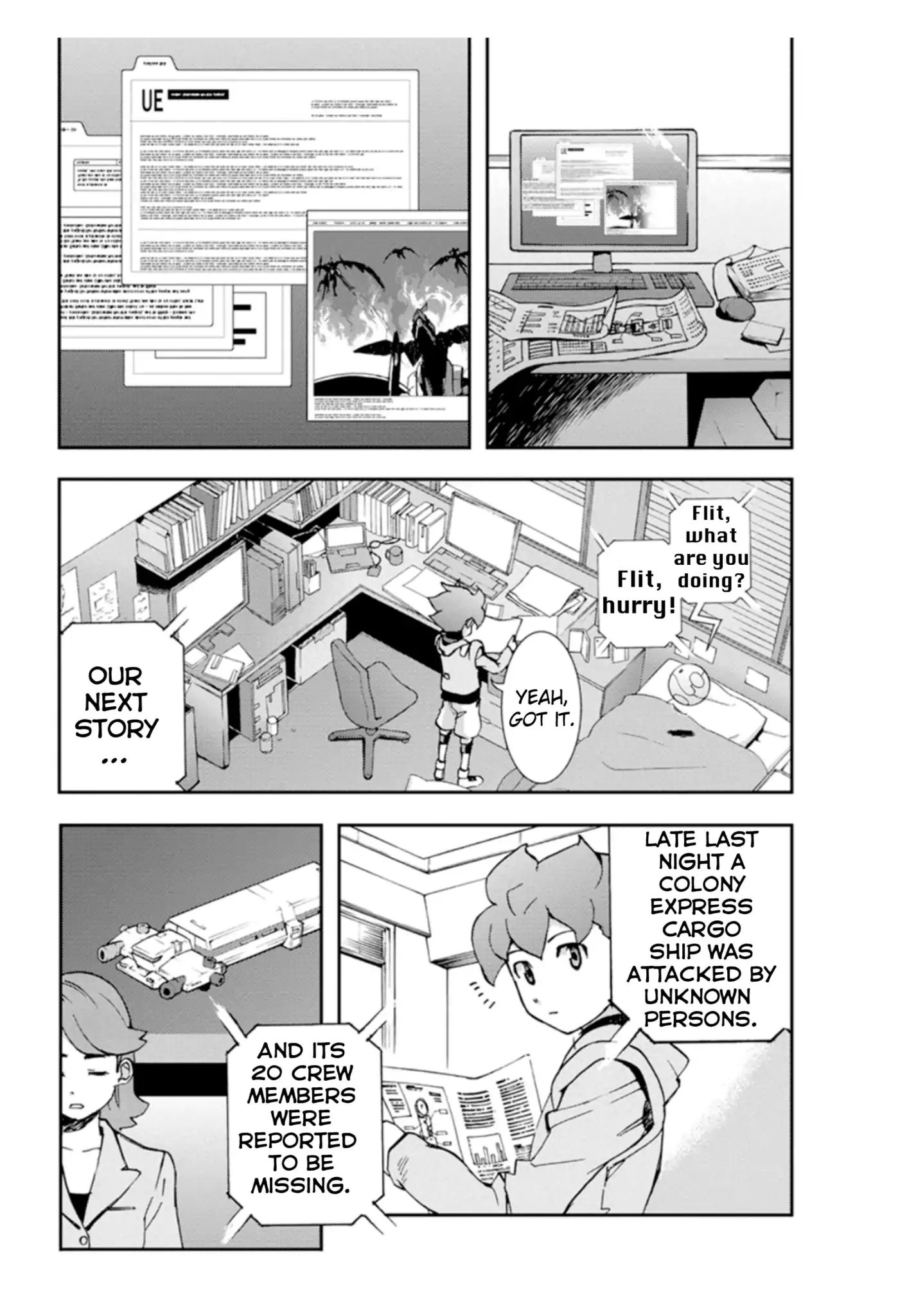 Mobile Suit Gundam Age: First Evolution - Vol.1 Chapter 1: The Savior, Gundam