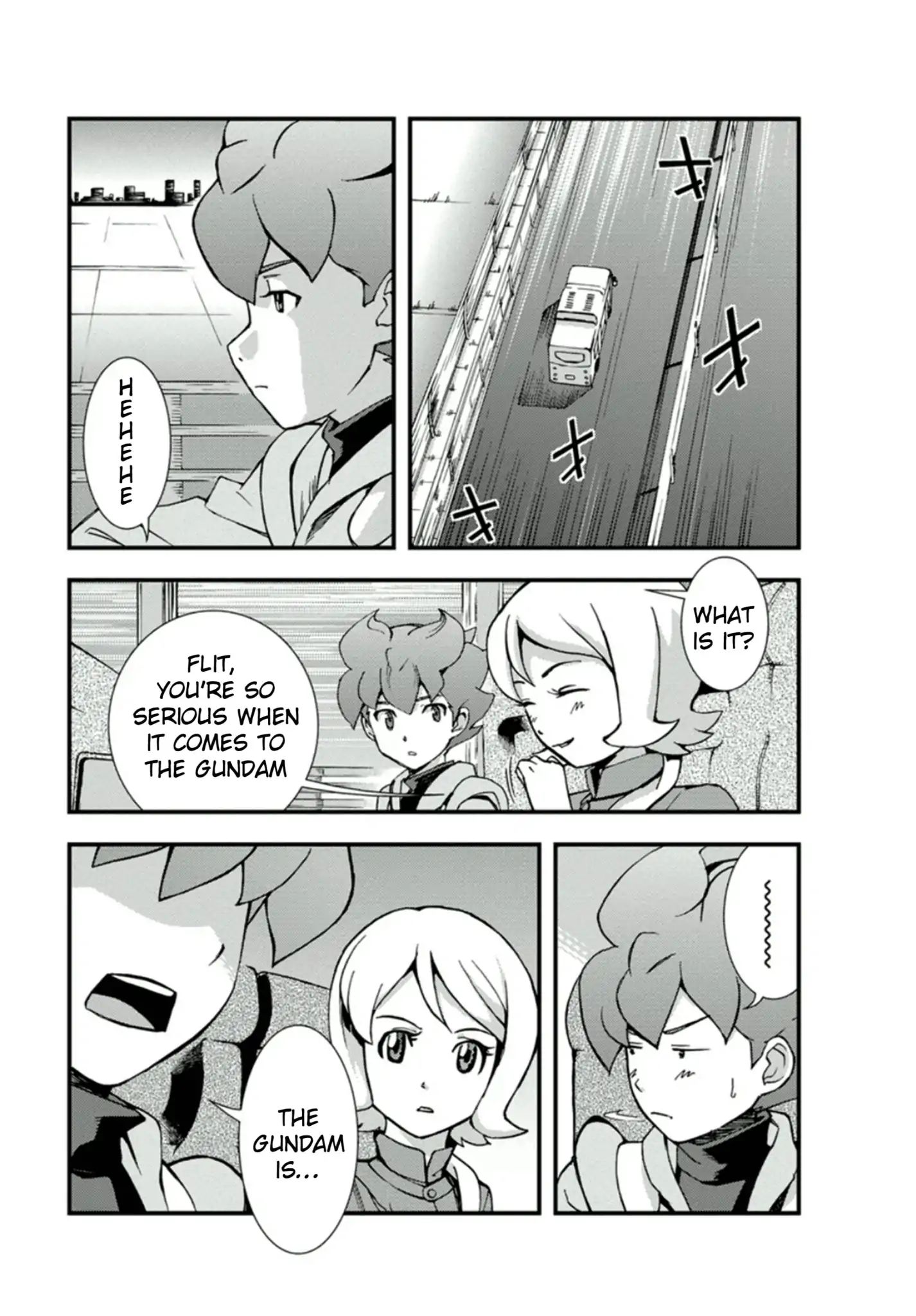 Mobile Suit Gundam Age: First Evolution - Vol.1 Chapter 1: The Savior, Gundam