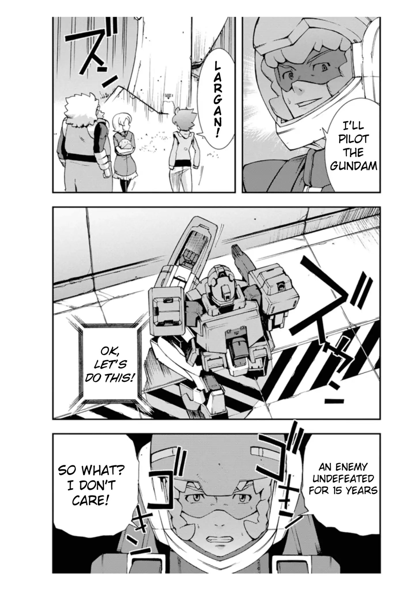 Mobile Suit Gundam Age: First Evolution - Vol.1 Chapter 1: The Savior, Gundam