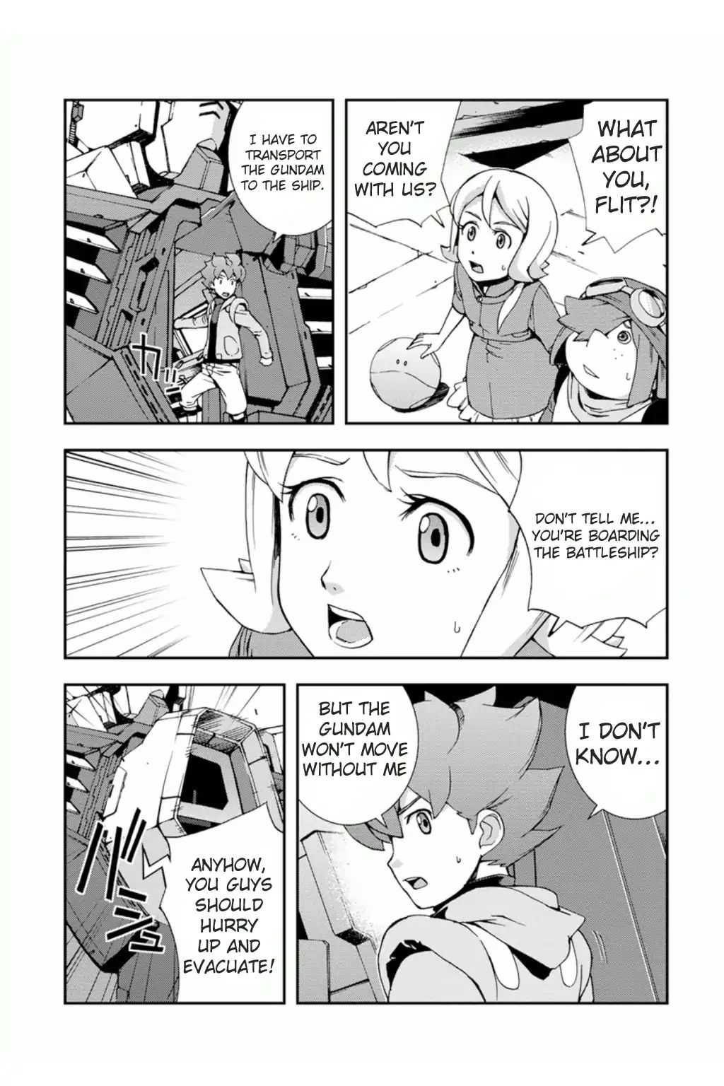 Mobile Suit Gundam Age: First Evolution - Vol.1 Chapter 2: The Collapse Of Nora