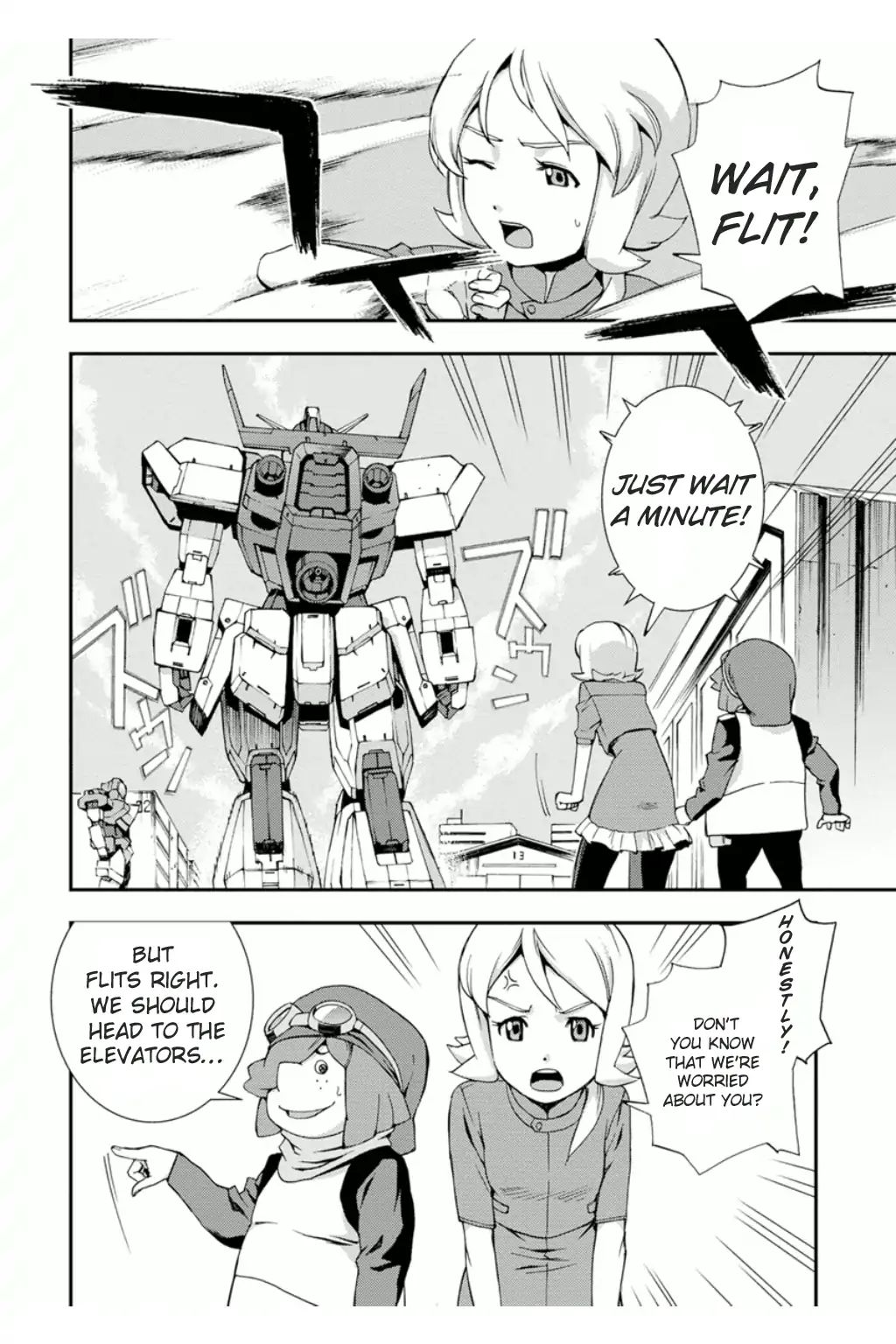 Mobile Suit Gundam Age: First Evolution - Vol.1 Chapter 2: The Collapse Of Nora