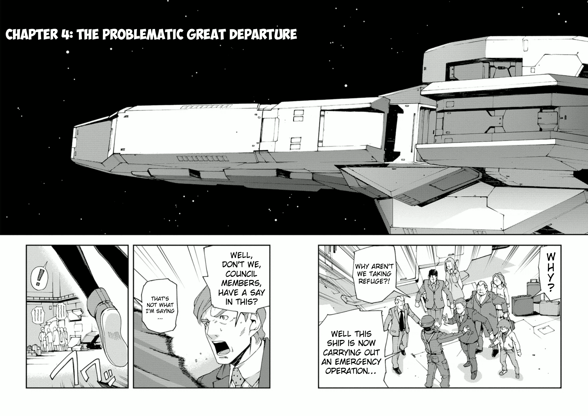 Mobile Suit Gundam Age: First Evolution - Vol.2 Chapter 4: The Problematic Great Departure