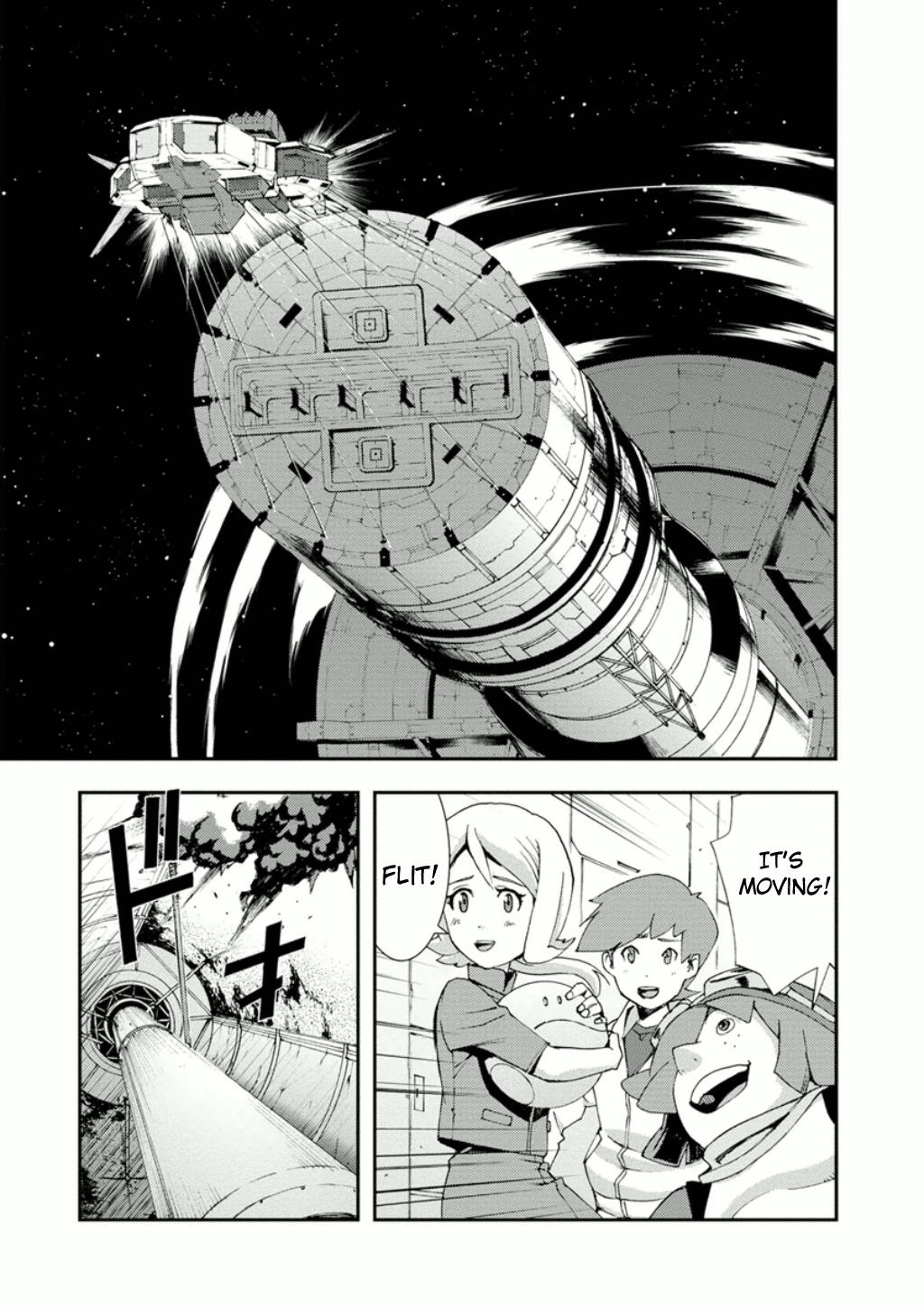 Mobile Suit Gundam Age: First Evolution - Vol.2 Chapter 4: The Problematic Great Departure