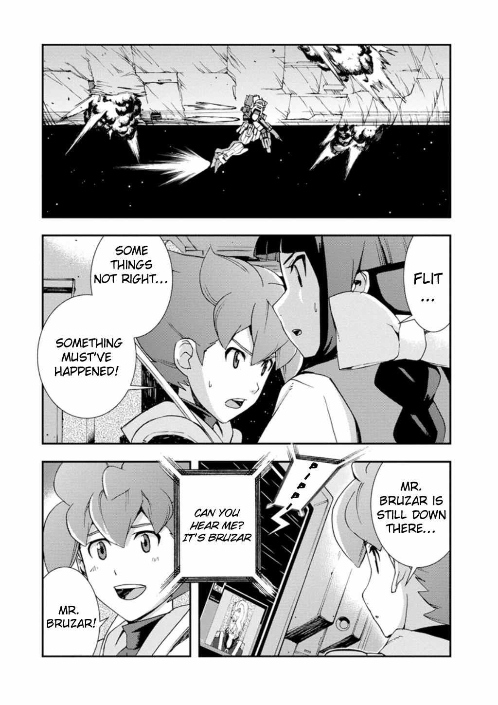 Mobile Suit Gundam Age: First Evolution - Vol.2 Chapter 4: The Problematic Great Departure