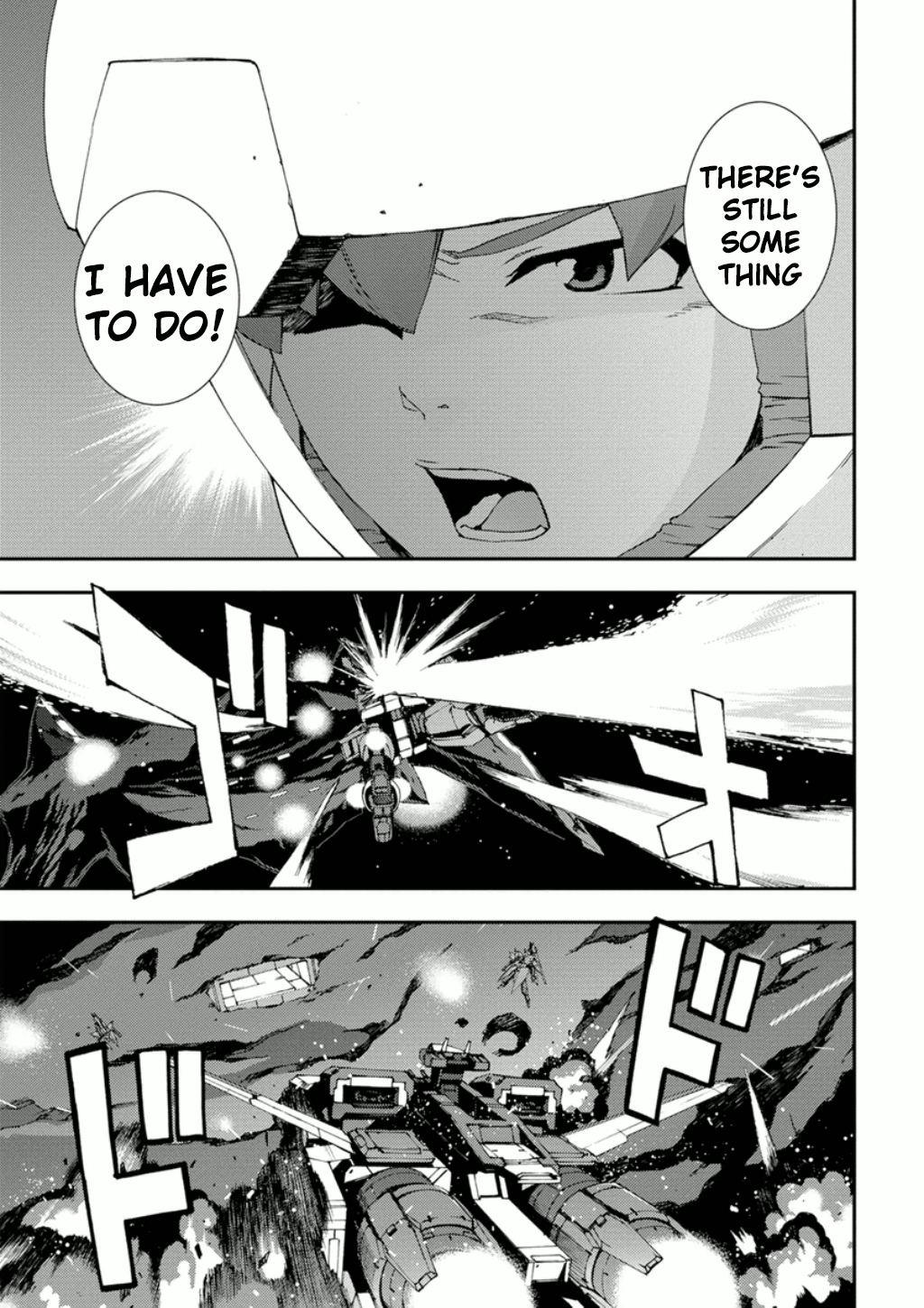 Mobile Suit Gundam Age: First Evolution - Vol.3 Chapter 11: Those Tears Falling In Space