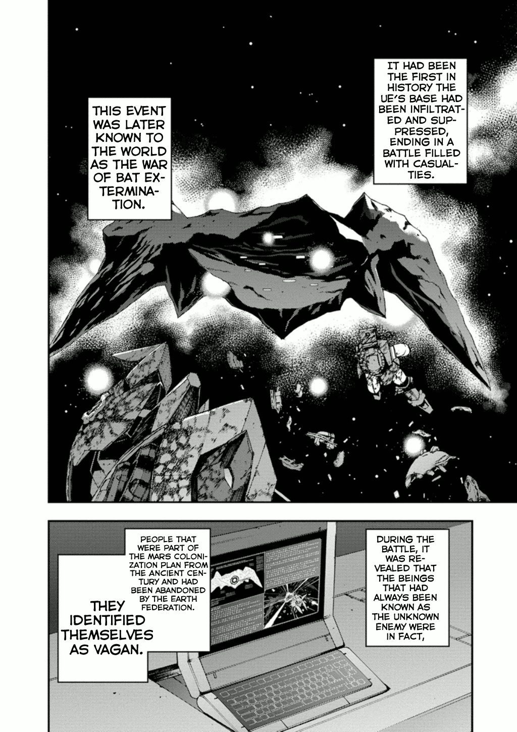 Mobile Suit Gundam Age: First Evolution - Vol.3 Chapter 11: Those Tears Falling In Space