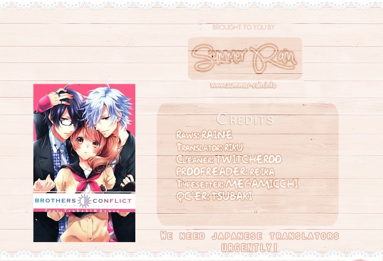 Brothers Conflict Feat. Tsubaki & Azusa - Vol.1 Chapter 3