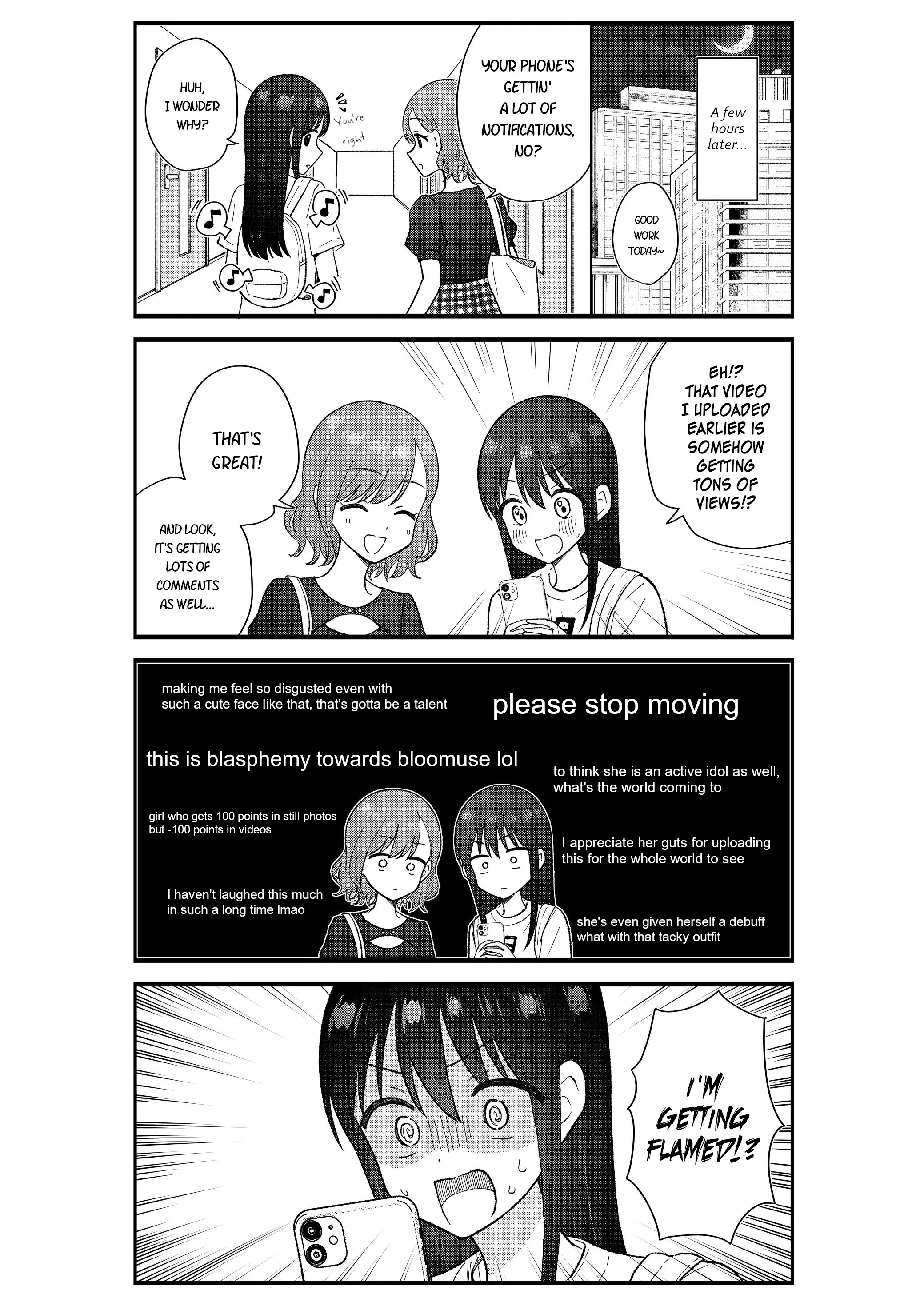 Kimoota, Idol Yarutteyo - Vol.12 Chapter 69: Disgusting Otaku, Burns Up Hot