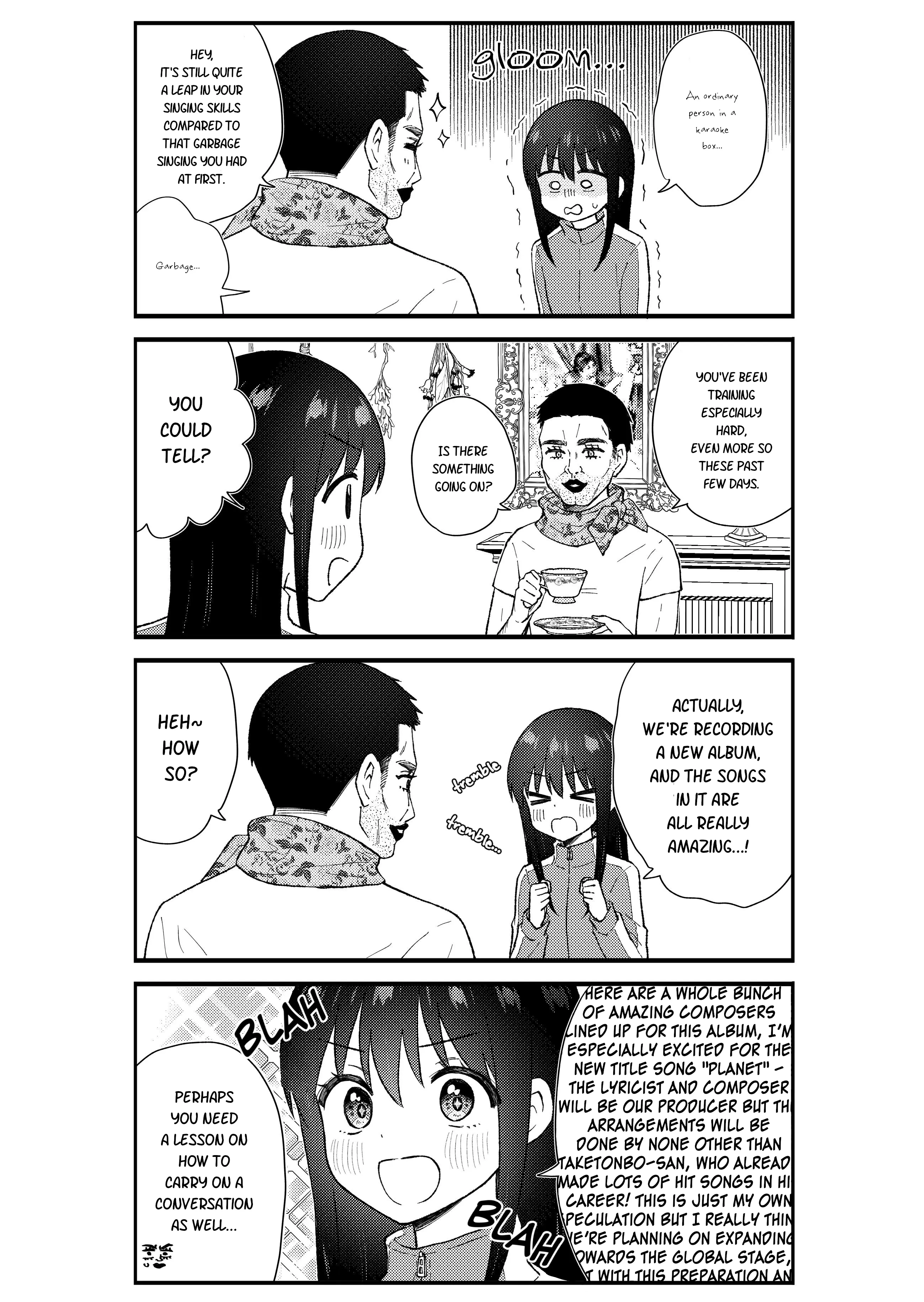 Kimoota, Idol Yarutteyo - Vol.12 Chapter 65: Disgusting Otaku, Gets A Surprise