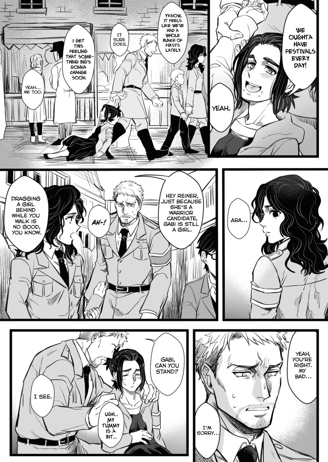 Shingeki No Kyojin - Reiner Doujins - Chapter 1: (By: Siaofong 小鳳) - Ererei Log 1 [Eren X Reiner]