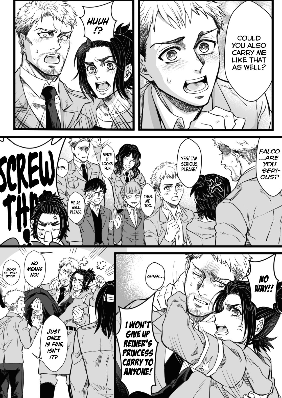 Shingeki No Kyojin - Reiner Doujins - Chapter 1: (By: Siaofong 小鳳) - Ererei Log 1 [Eren X Reiner]