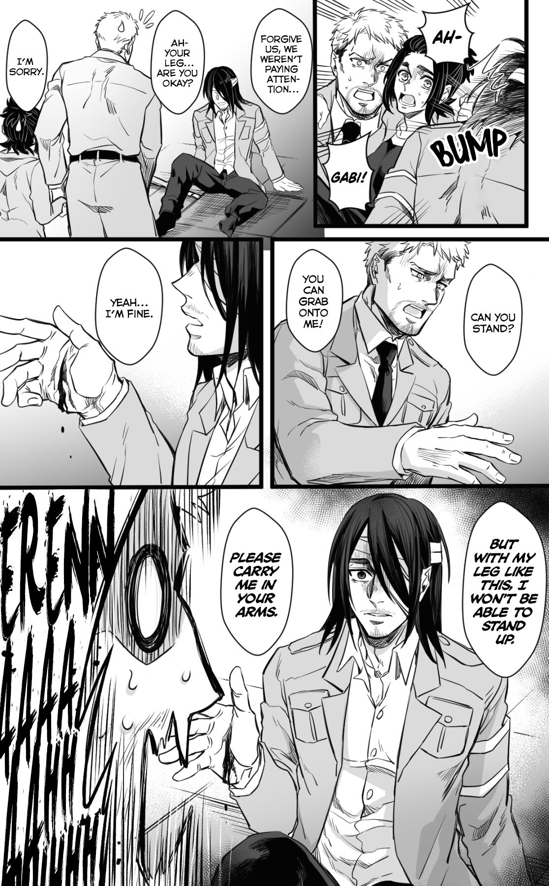 Shingeki No Kyojin - Reiner Doujins - Chapter 1: (By: Siaofong 小鳳) - Ererei Log 1 [Eren X Reiner]