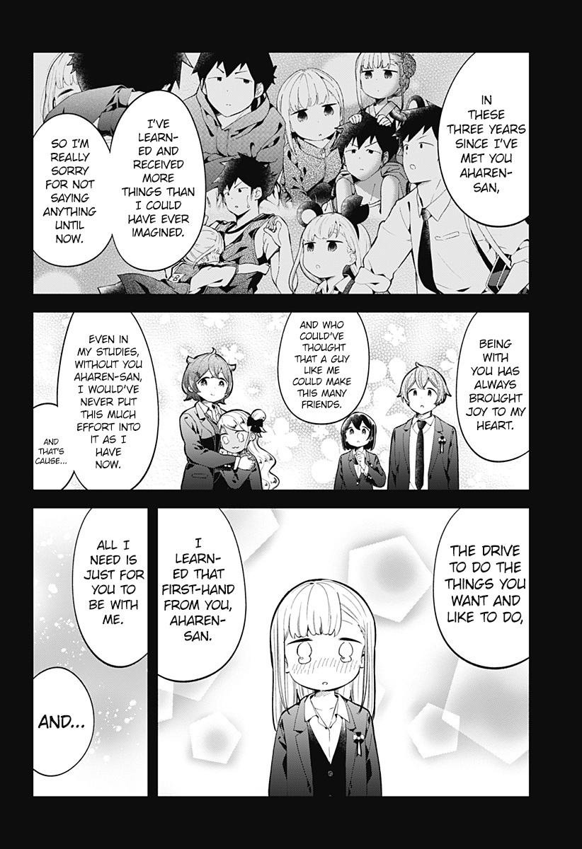 Aharen-San Wa Hakarenai - Chapter 161