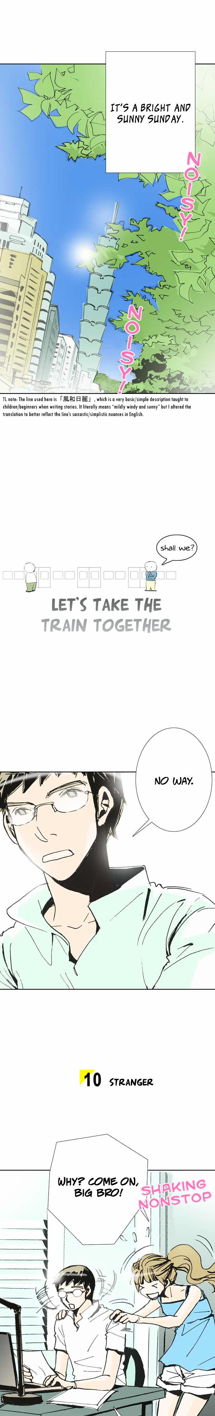 Let's Take The Train Together, Shall We? - Chapter 10