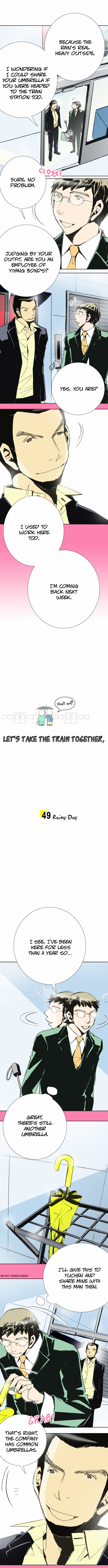 Let's Take The Train Together, Shall We? - Chapter 49 : Stop #49 - Rainy Day